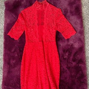Express lace dress